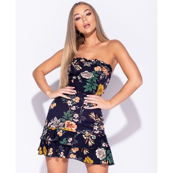 Dresses & Skirts - NWT Garden party Floral bandeau dress